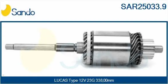 Armature, starter (SAR25033.9)