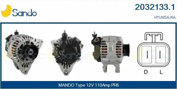 Alternator (2032133.1)