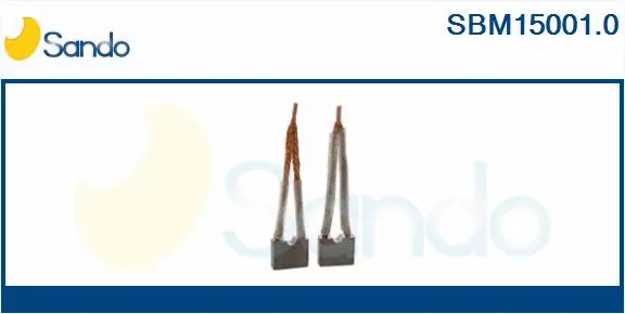 Carbon Brush, starter (SBM15001.0)