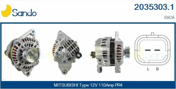 Alternator (2035303.1)