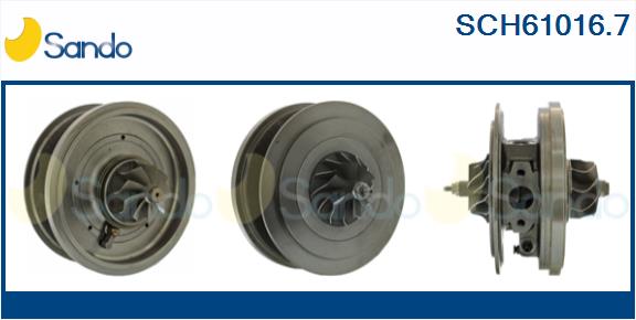 Core assembly, turbocharger (SCH61016.7)