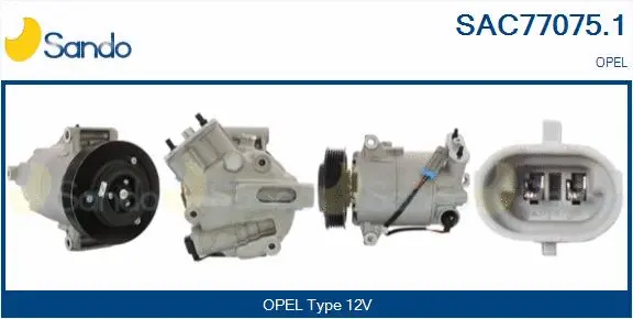 Compressor, air conditioning (SAC77075.1)