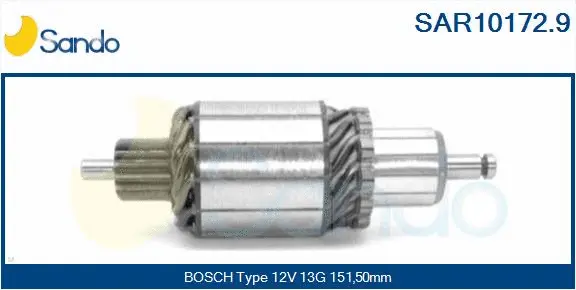 Armature, starter (SAR10172.9)