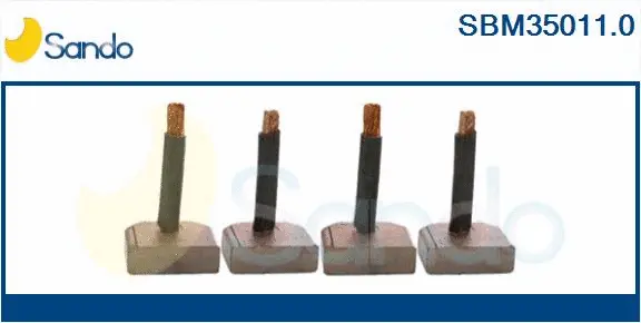 Carbon Brush, starter (SBM35011.0)