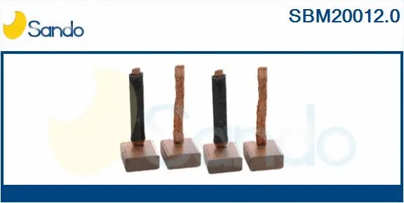 Carbon Brush, starter (SBM20012.0)