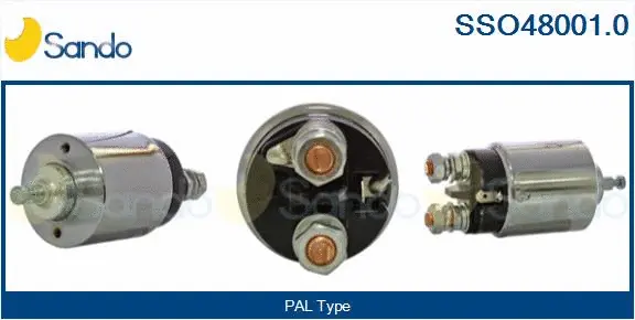 Solenoid Switch, starter (SSO48001.0)