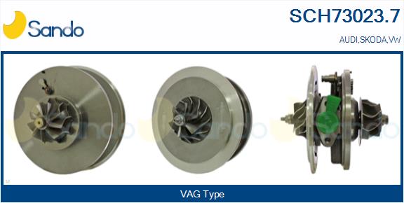 Core assembly, turbocharger (SCH73023.7)