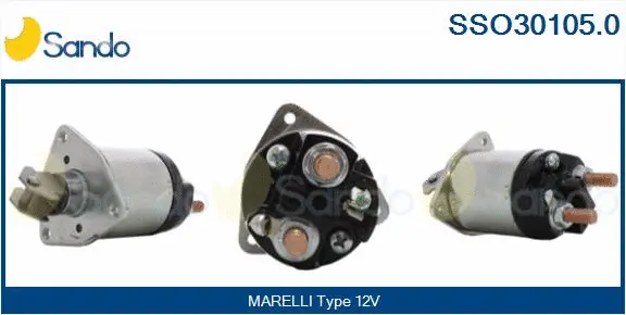 Solenoid Switch, starter (SSO30105.0)