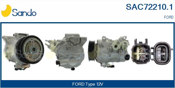 Compressor, air conditioning (SAC72210.1)