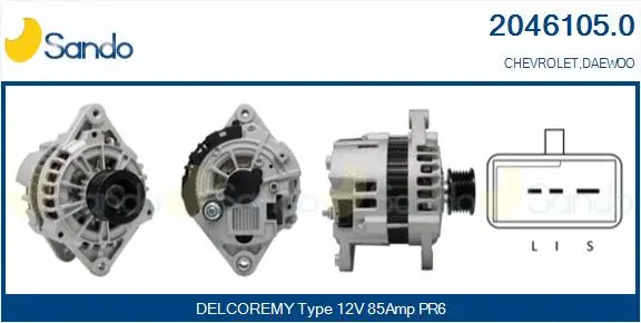 Alternator (2046105.0)