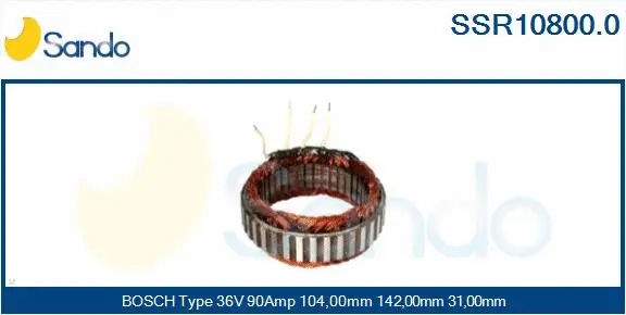 Stator, alternator (SSR10800.0)