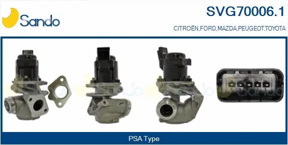 EGR Valve (SVG70006.1)