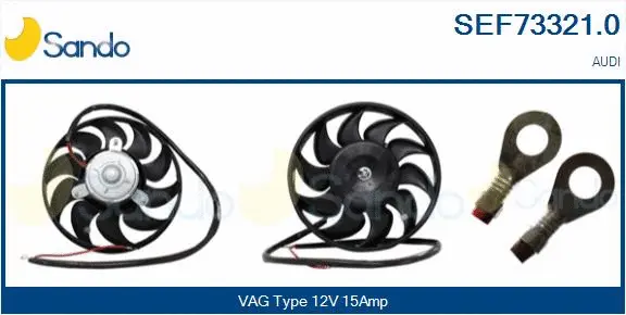 Fan, engine cooling (SEF73321.0)