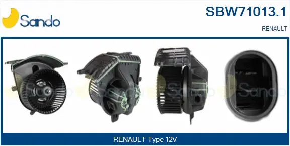 Interior Blower (SBW71013.1)