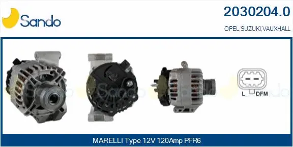 Alternator (2030204.0)