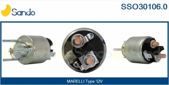 Solenoid Switch, starter (SSO30106.0)