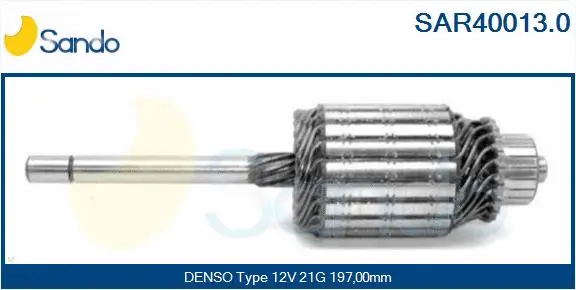 Armature, starter (SAR40013.0)
