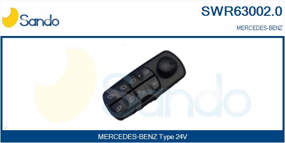 Switch, window regulator (SWR63002.0)