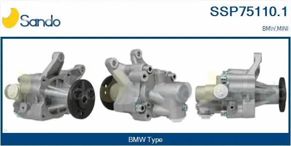 Hydraulic Pump, steering (SSP75110.1)