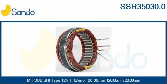Stator, alternator (SSR35030.0)