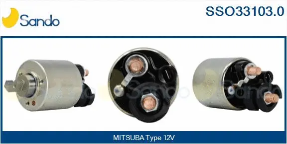 Solenoid Switch, starter (SSO33103.0)