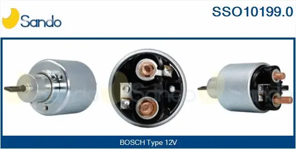 Solenoid Switch, starter (SSO10199.0)