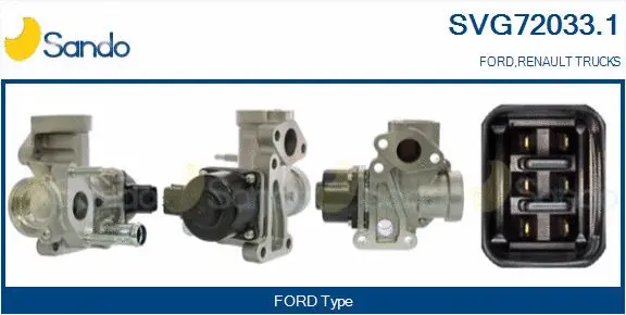 EGR Valve (SVG72033.1)