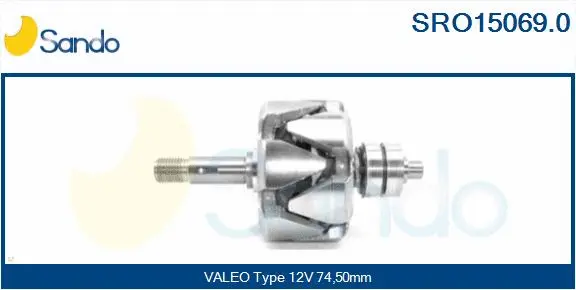 Rotor, alternator (SRO15069.0)