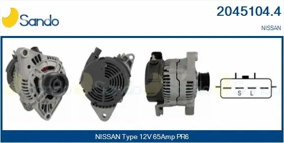 Alternator (2045104.4)