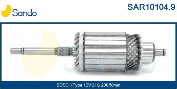 Armature, starter (SAR10104.9)