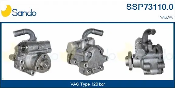 Hydraulic Pump, steering (SSP73110.0)