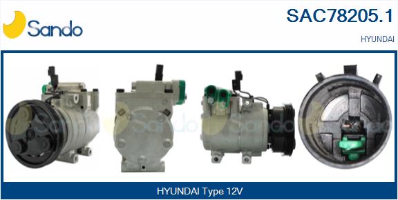 Compressor, air conditioning (SAC78205.1)