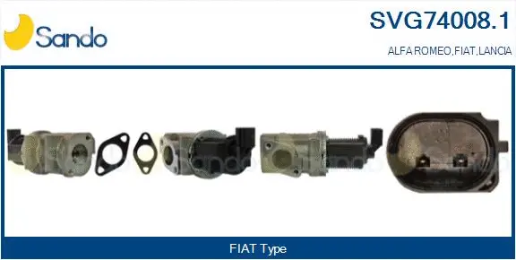 EGR Valve (SVG74008.1)