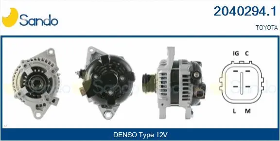 Alternator (2040294.1)