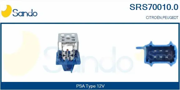 Resistor, interior blower (SRS70010.0)