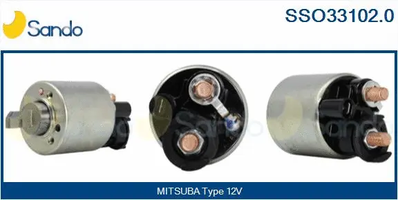 Solenoid Switch, starter (SSO33102.0)