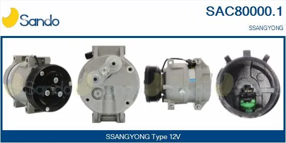Compressor, air conditioning (SAC80000.1)