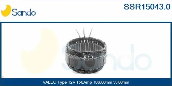 Stator, alternator (SSR15043.0)