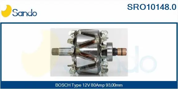 Rotor, alternator (SRO10148.0)