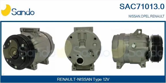 Compressor, air conditioning (SAC71013.0)