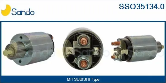 Solenoid Switch, starter (SSO35134.0)
