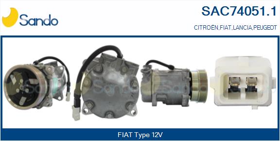 Compressor, air conditioning (SAC74051.1)