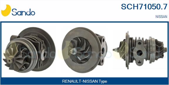 Core assembly, turbocharger (SCH71050.7)