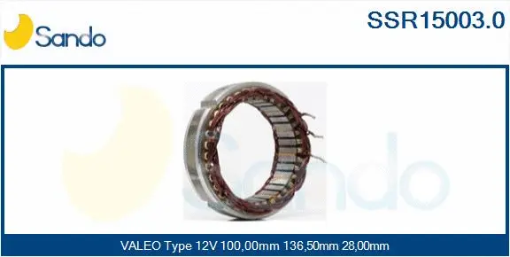 Stator, alternator (SSR15003.0)