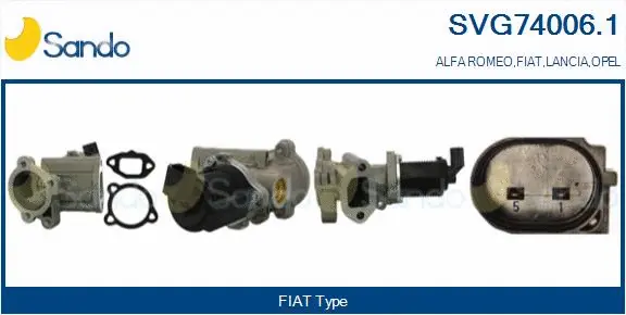 EGR Valve (SVG74006.1)