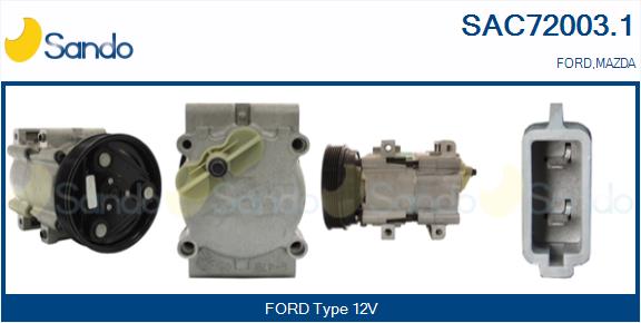 Compressor, air conditioning (SAC72003.1)