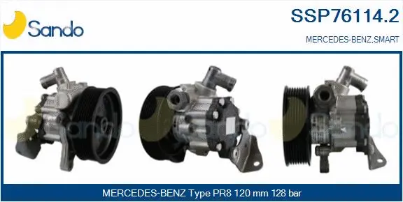 Hydraulic Pump, steering (SSP76114.2)