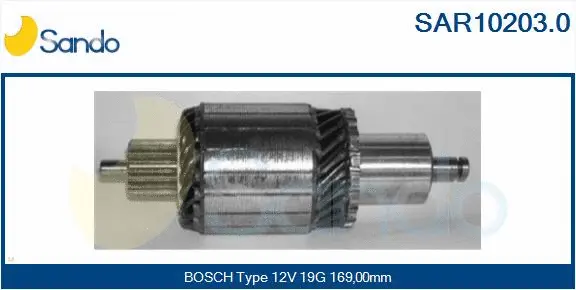 Armature, starter (SAR10203.0)