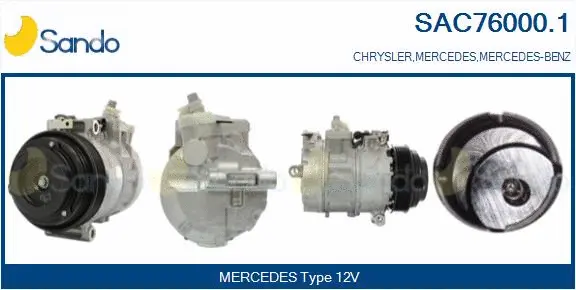 Compressor, air conditioning (SAC76000.1)