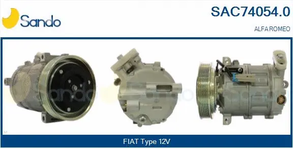 Compressor, air conditioning (SAC74054.0)